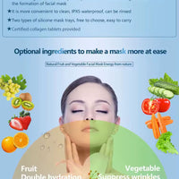 Máquina para hacer mascarillas faciales DIY, tratamiento Facial; colágeno vegetal Natural, uso doméstico, salón de belleza, SPA, dispositivo de belleza