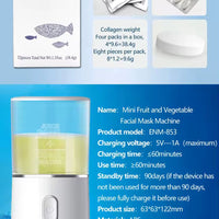 Máquina para hacer mascarillas faciales DIY, tratamiento Facial; colágeno vegetal Natural, uso doméstico, salón de belleza, SPA, dispositivo de belleza