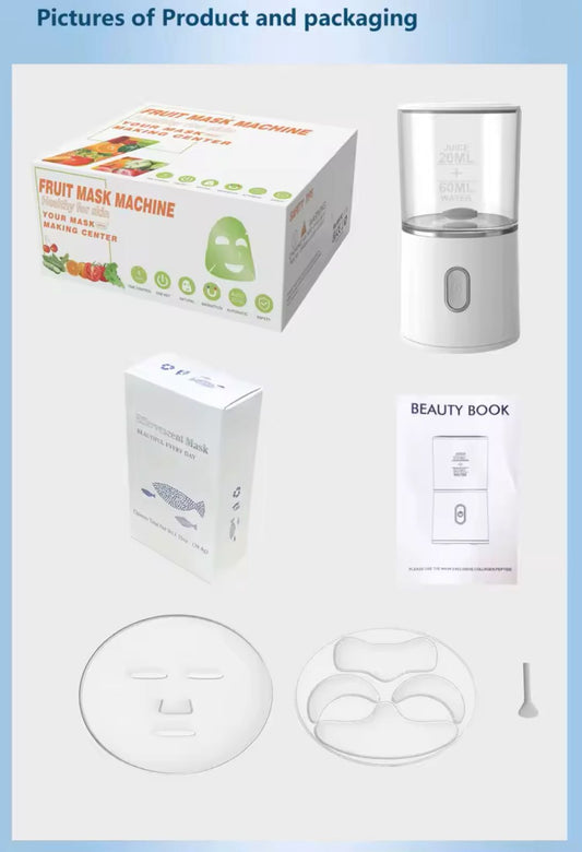 Máquina para hacer mascarillas faciales DIY, tratamiento Facial; colágeno vegetal Natural, uso doméstico, salón de belleza, SPA, dispositivo de belleza